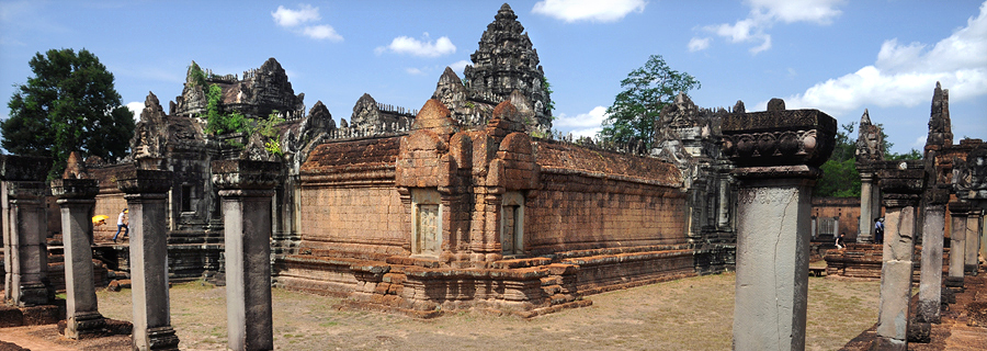 Angkor classical flat temple Banteay Samré Angkor classical flat temple Banteay Samré