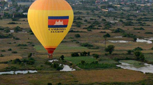 balloon tour in Siem Reap near Angkor