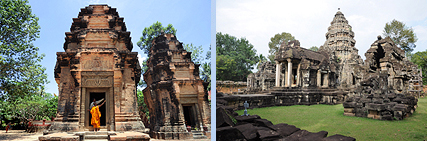 Preah Enkosei and Wat Athbea