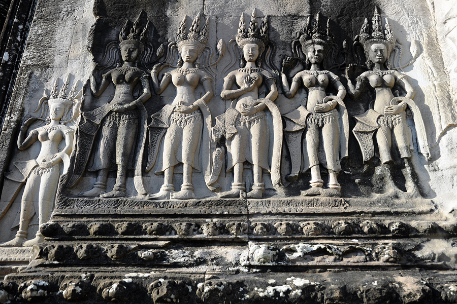 Angkor Wat Apsara group