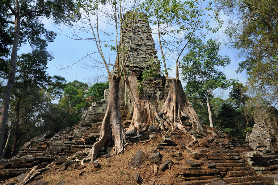 Preah Palilay temple tower