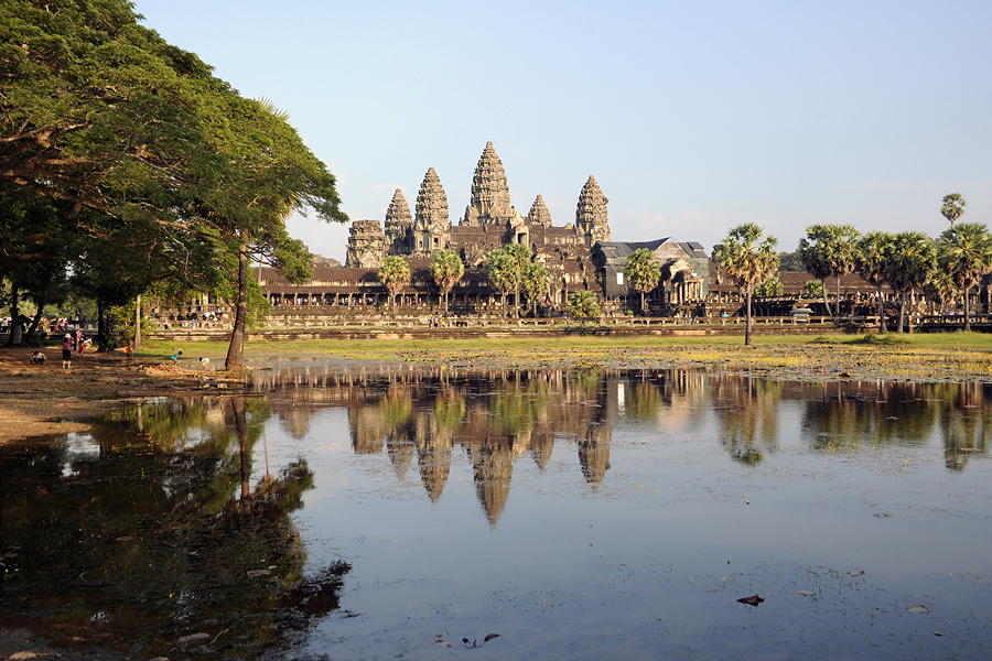Angkor Wat reflection pond